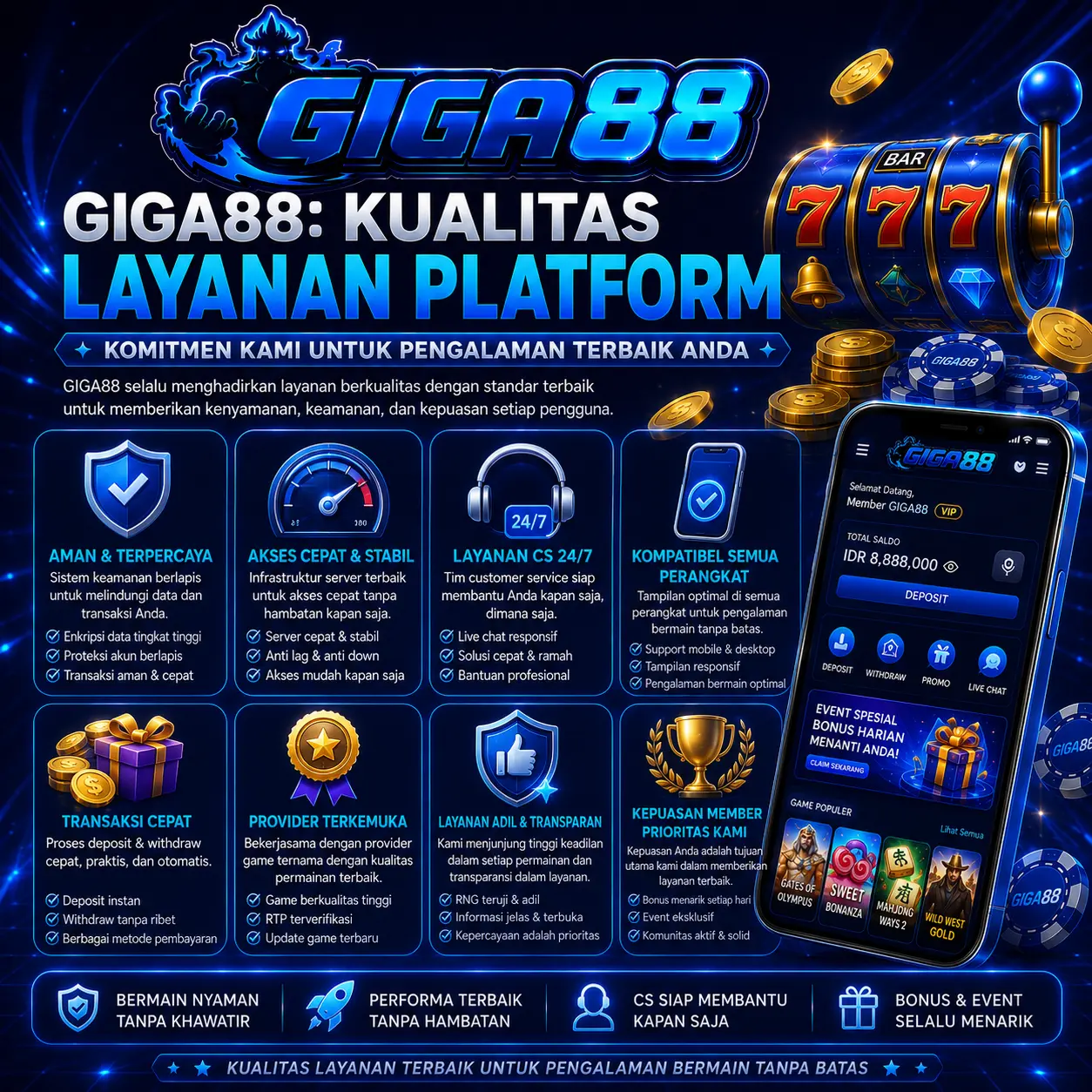 GIGA88: Kualitas Layanan Platform Yang Terus Dikembangkan Untuk Pengalaman Digital Lebih Baik by Hey siriusly